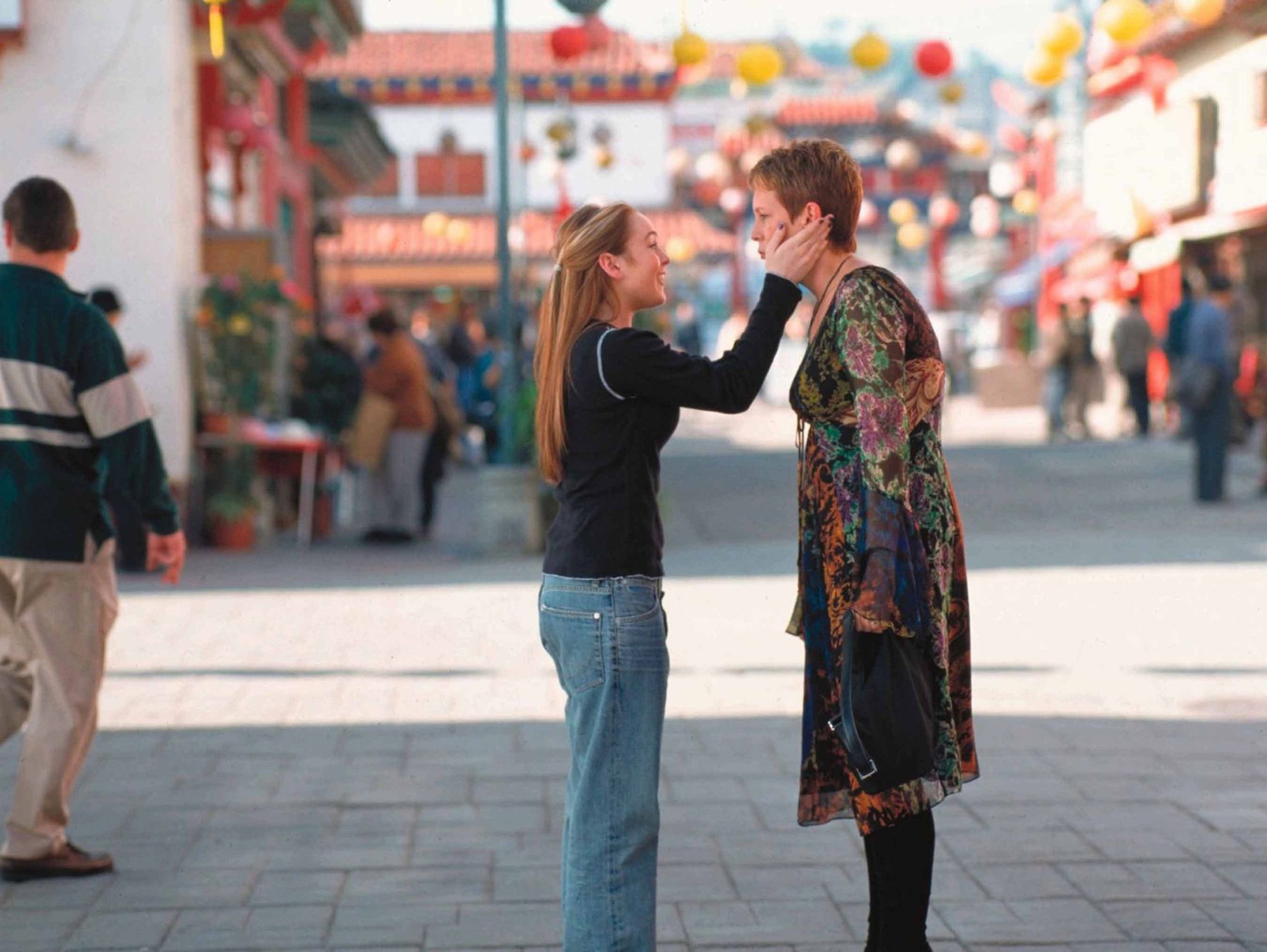 Lindsay Lohan and Jamie Lee Curtis in Freaky Friday
