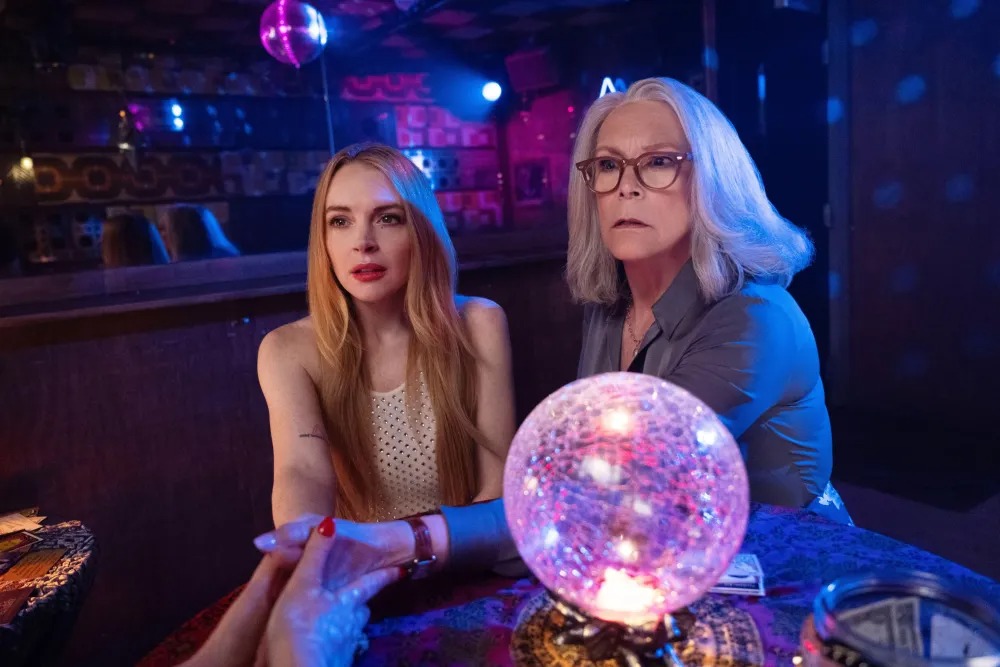 Lindsay Lohan and Jamie Lee Curtis in Freakier Friday