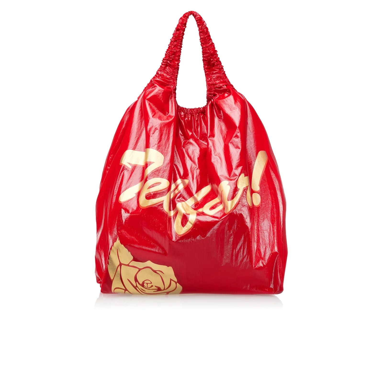 Jumbo Floral Plastic Bag | Pink - Large, $195 (approximately P11,193.95), TELFAR, telfar.net