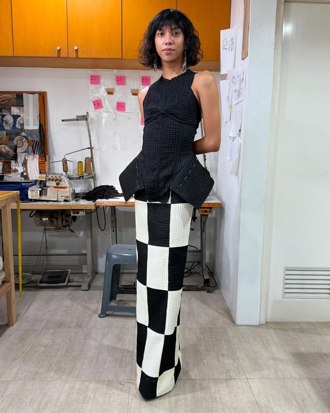 The making of Mimiyuuuh's look for the Wednesday Season 2 premiere.