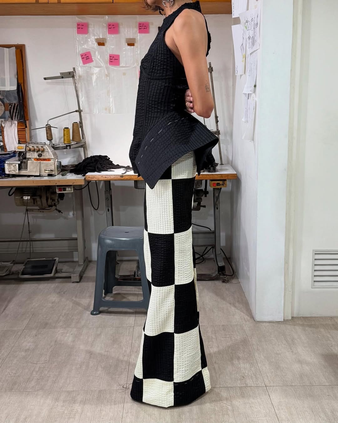 The making of Mimiyuuuh's look for the Wednesday Season 2 premiere.