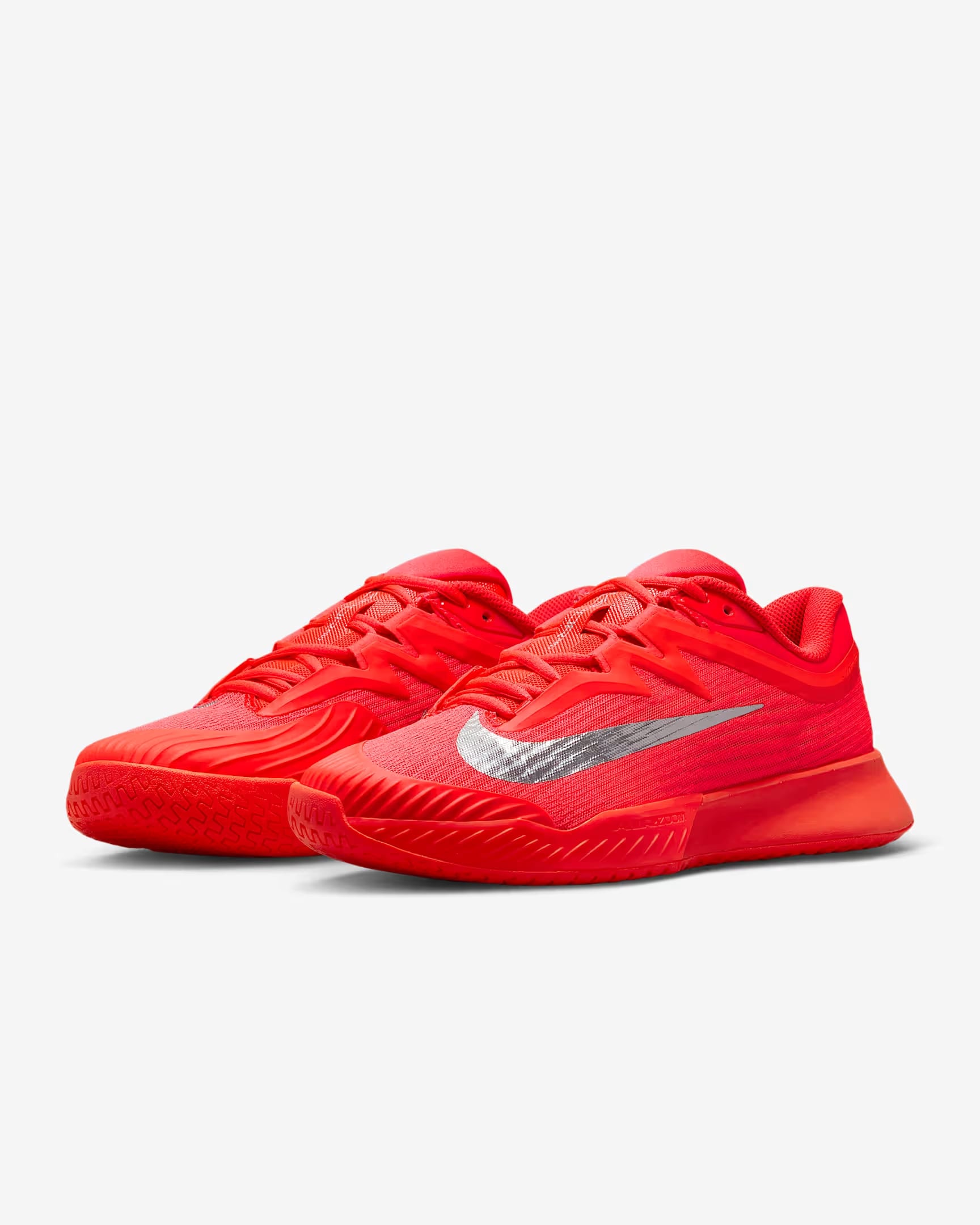 Nike Vapor Pro 3 Premium in Bright Crimson/Metallic Silver, P7595, NIKE, nike.com