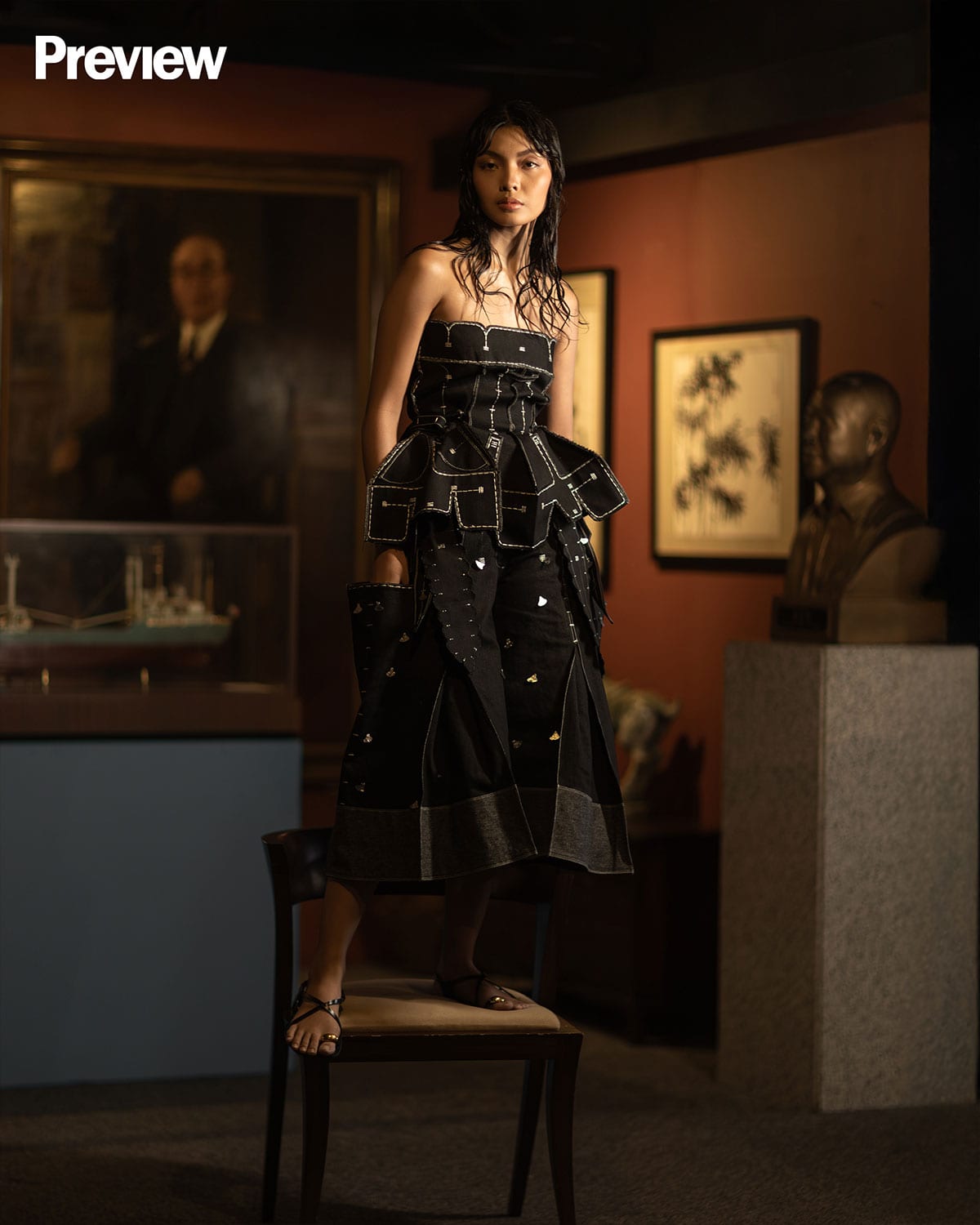 Raejell Roxas of PMAP wears RENZ REYES.