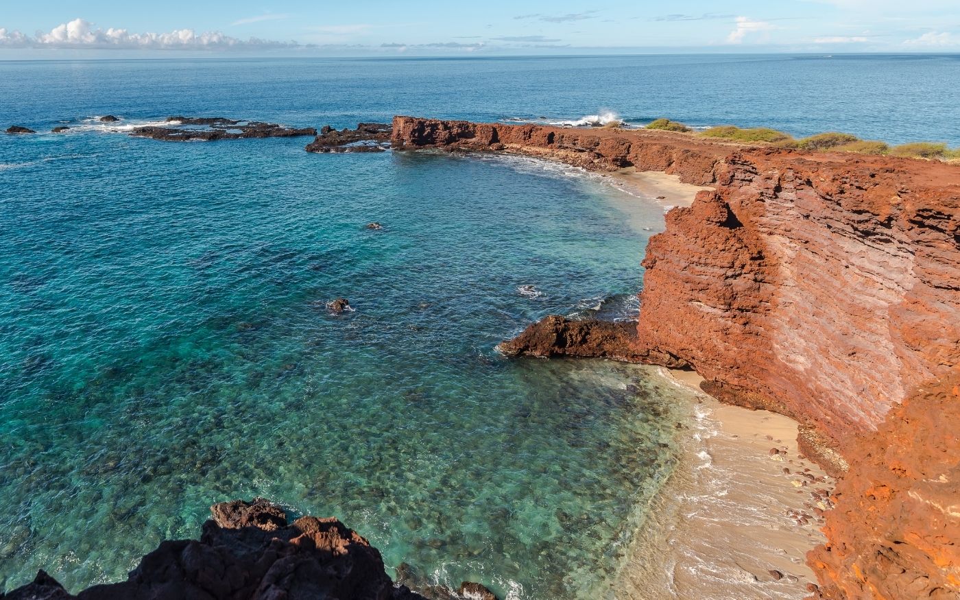 Cathedrals Dive Spot at Lanai, Hawaii