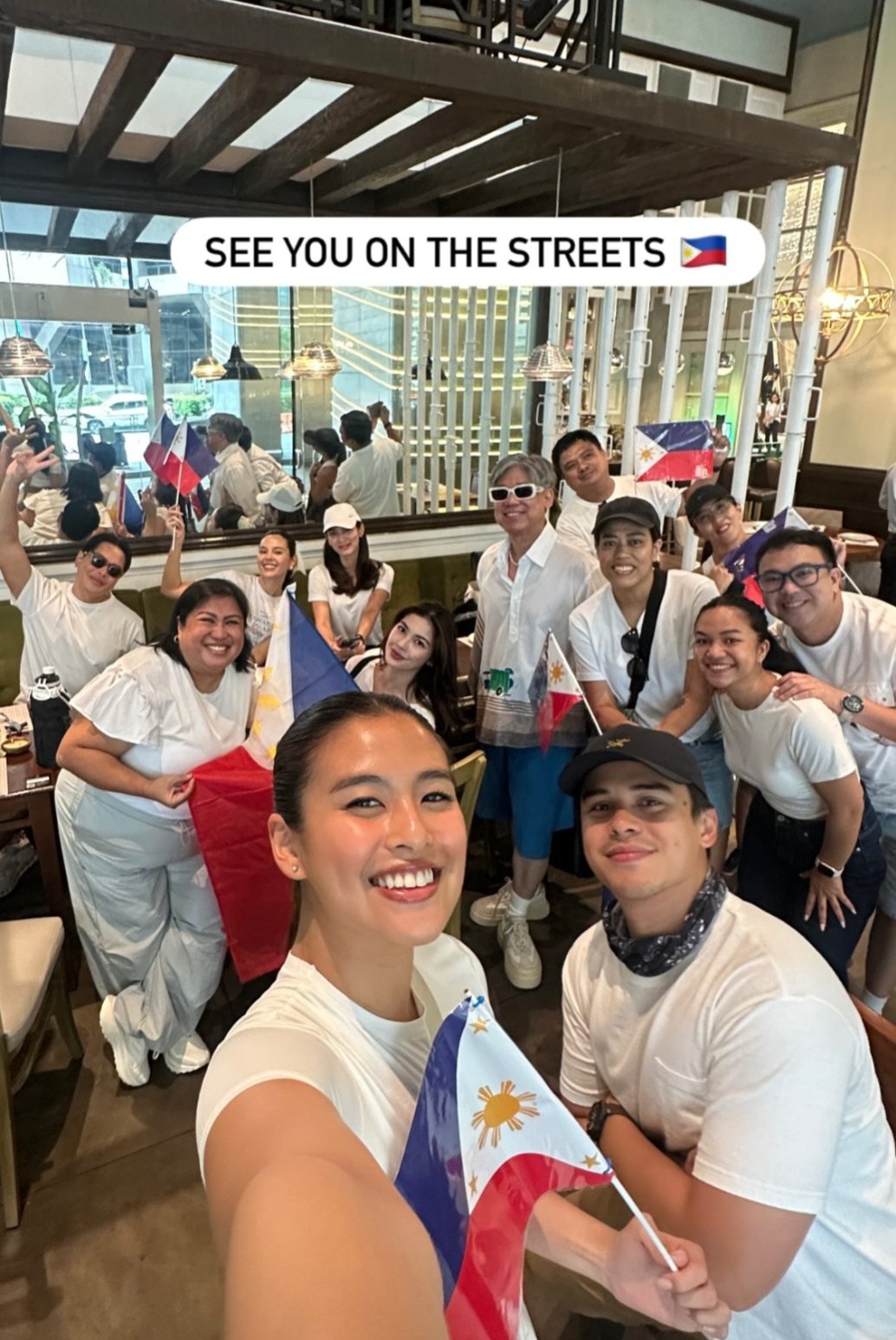 Catriona Gray, Gabbi Garcia, Khalil Ramos, Jane de Leon joins September 21 rally