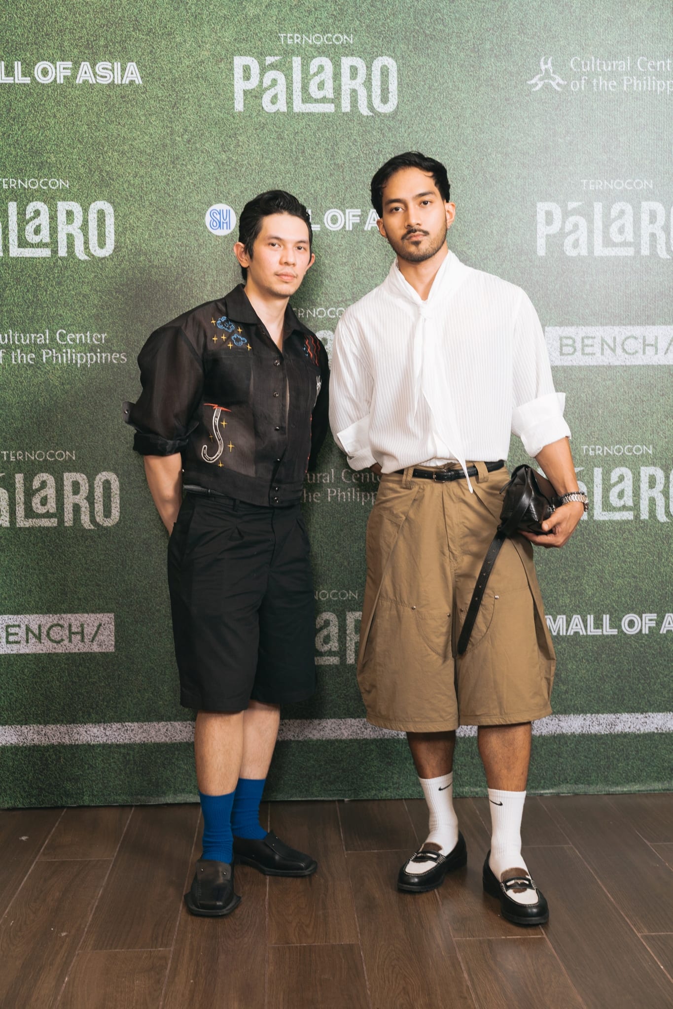 Designers RJ Santos (Randolf Clothing) and Nicolo Perez