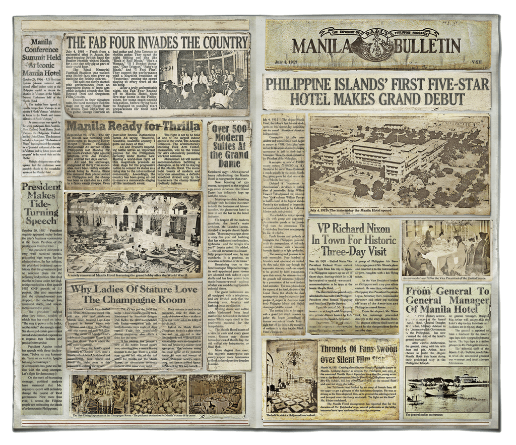Manila Hotel History