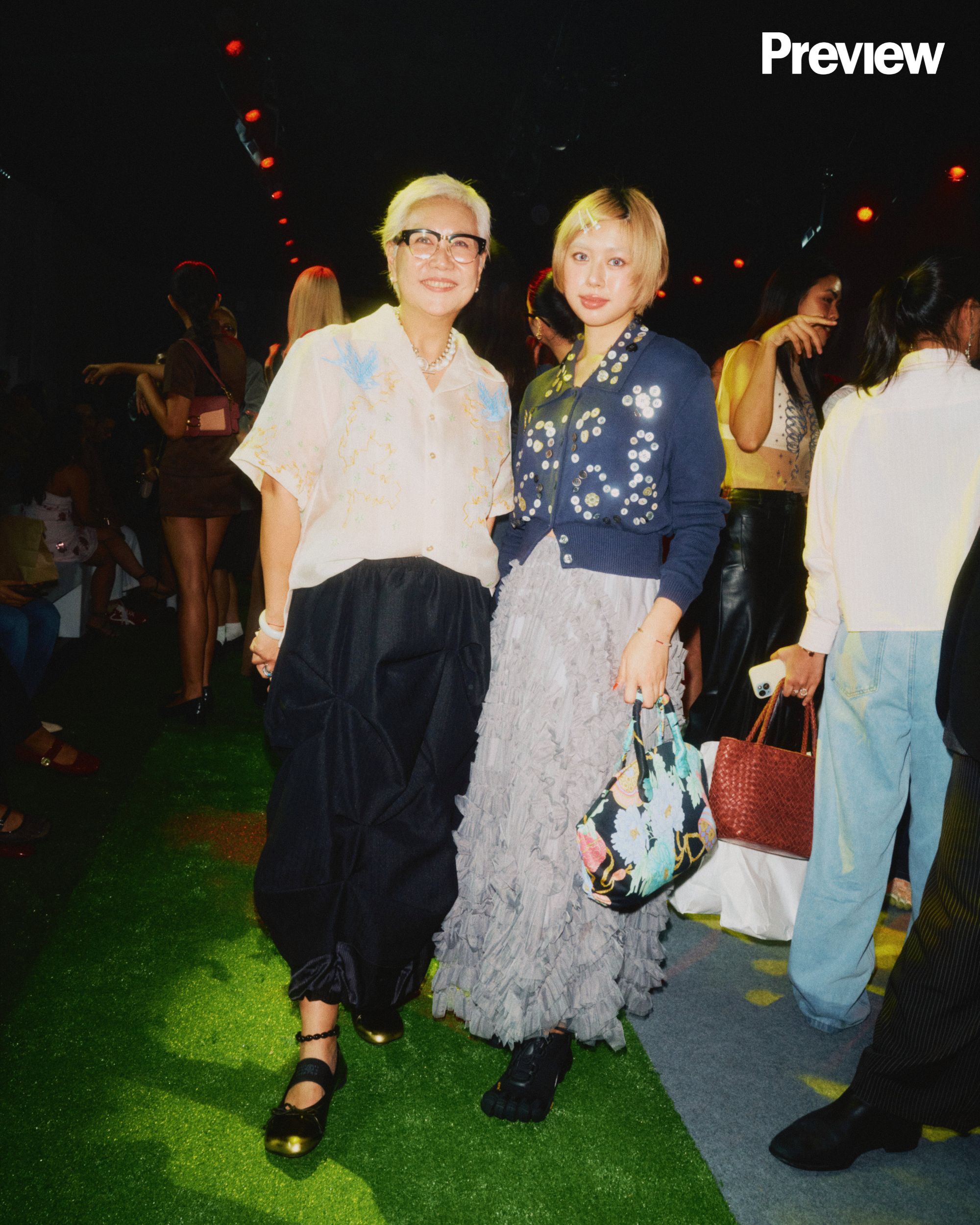 Michelle and Maxine Cochangco at Manila Fashion Week 2025