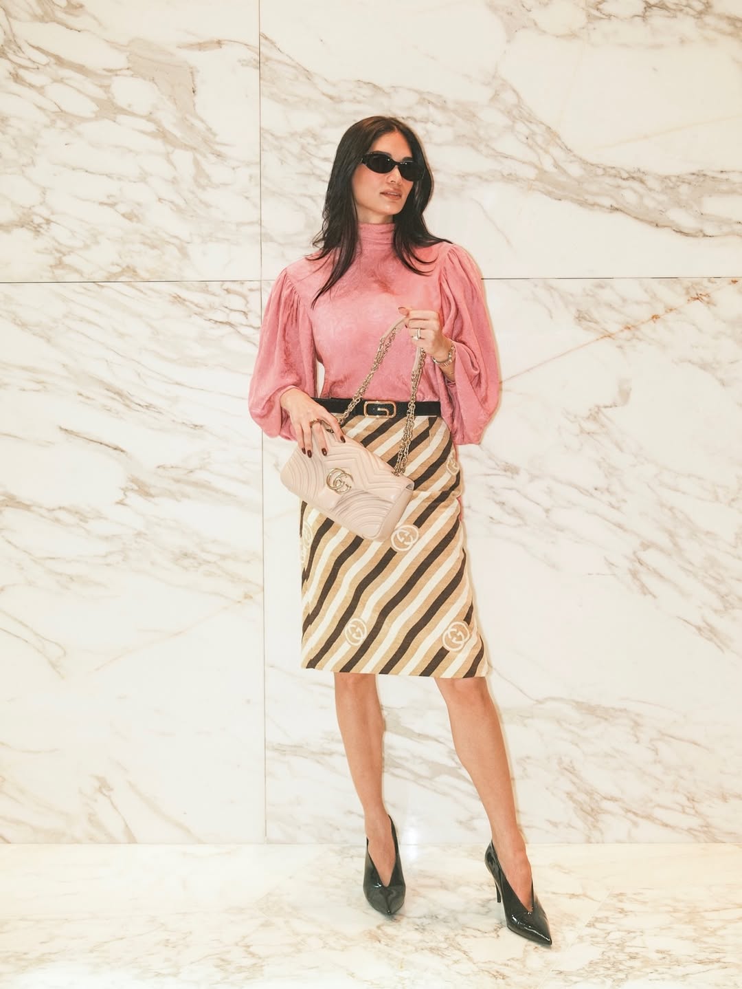 Pia Jauncey Wears Gucci at the Women’s Empowerment Council in Dubai