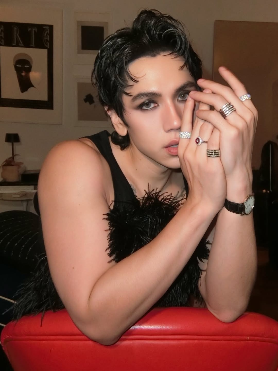 BJ Pascual's glam for the 2025 CFDA Fashion Awards