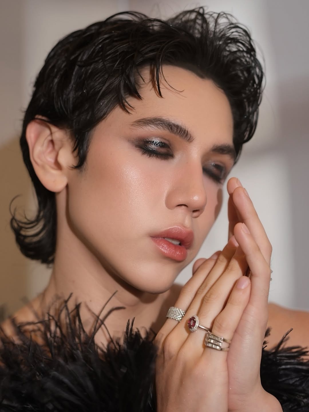 BJ Pascual's glam for the 2025 CFDA Fashion Awards