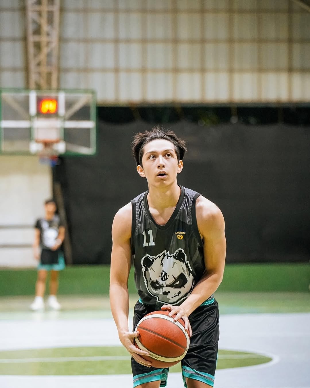 Inigo Jose at the gym