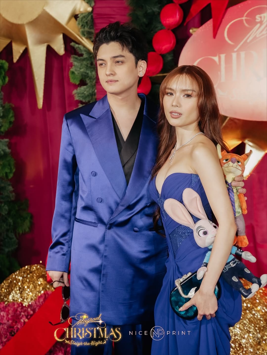 Seth Fedelin and Francine Diaz