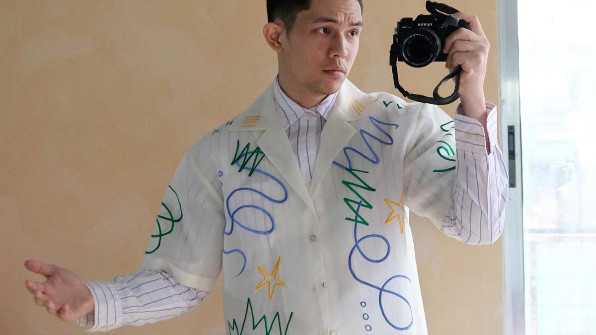 rj santos randolf clothing modern embroidered barongs
