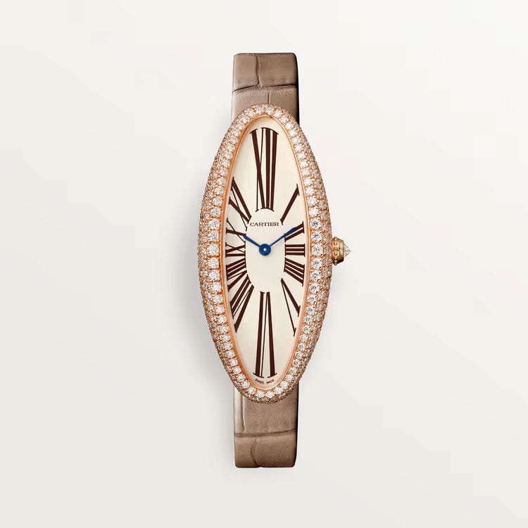 Baignoire Allongée watch, $48,100 (approximately P2,819,285.30), CARTIER, cartier.com