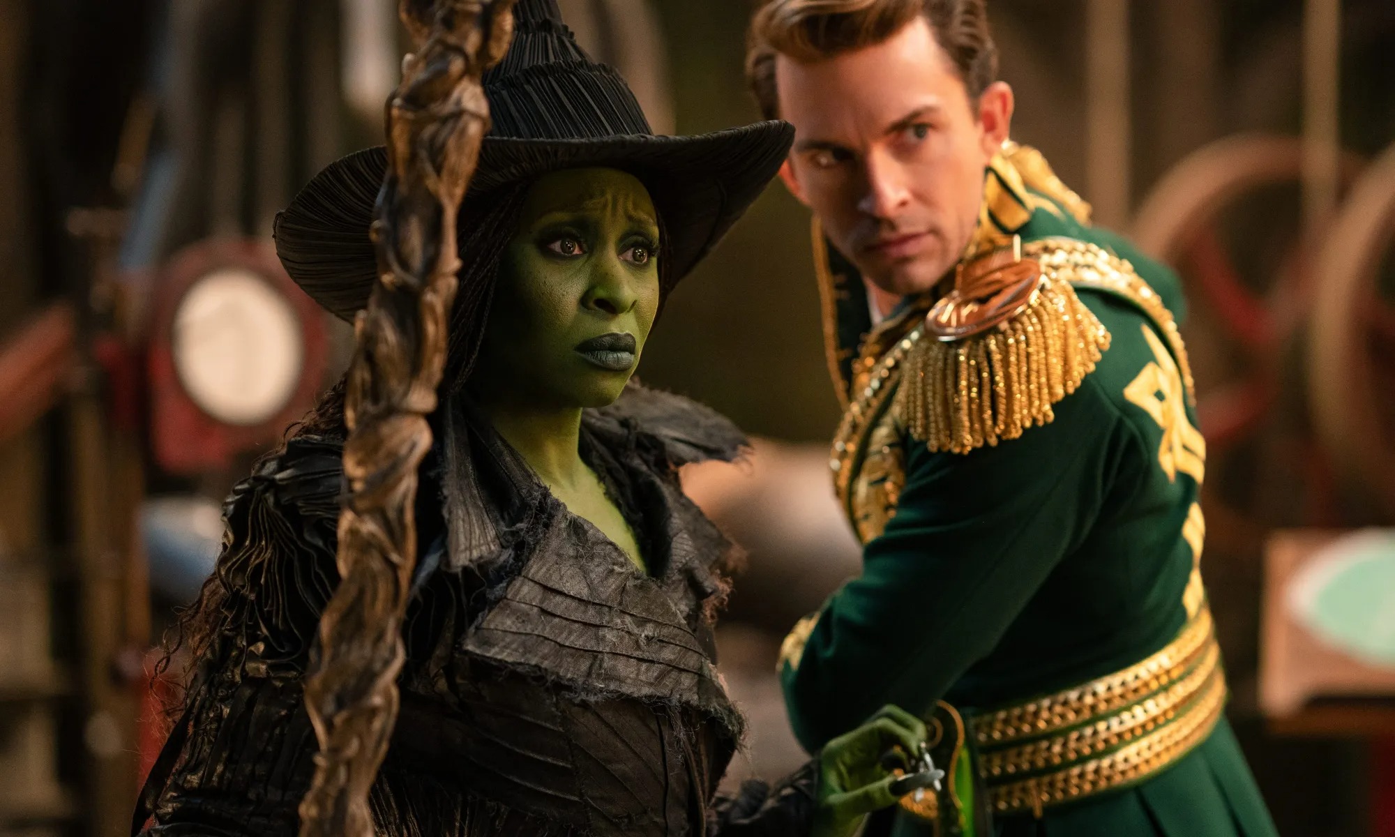 Fiyero and Elphaba in Wicked: For Good