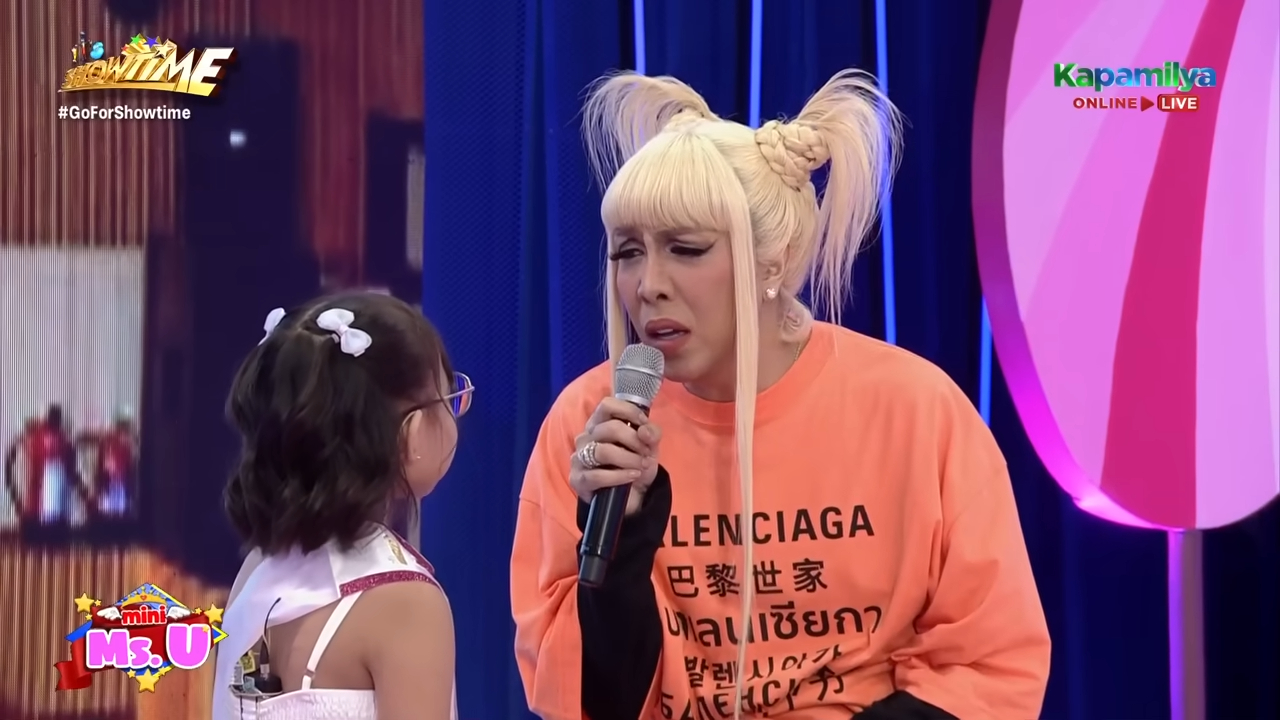 Annika Co in Mini Miss U in It's Showtime