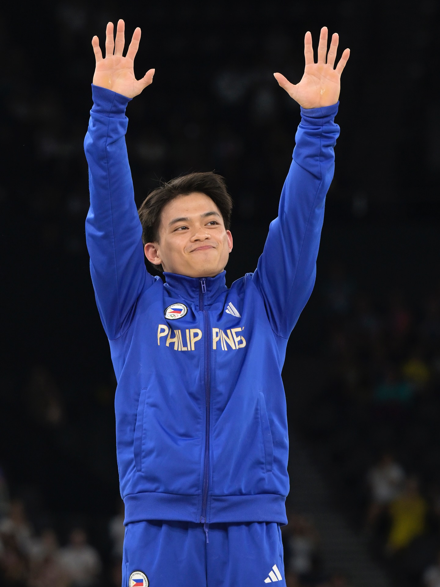 Carlos Yulo at the 2024 Paris Olympics