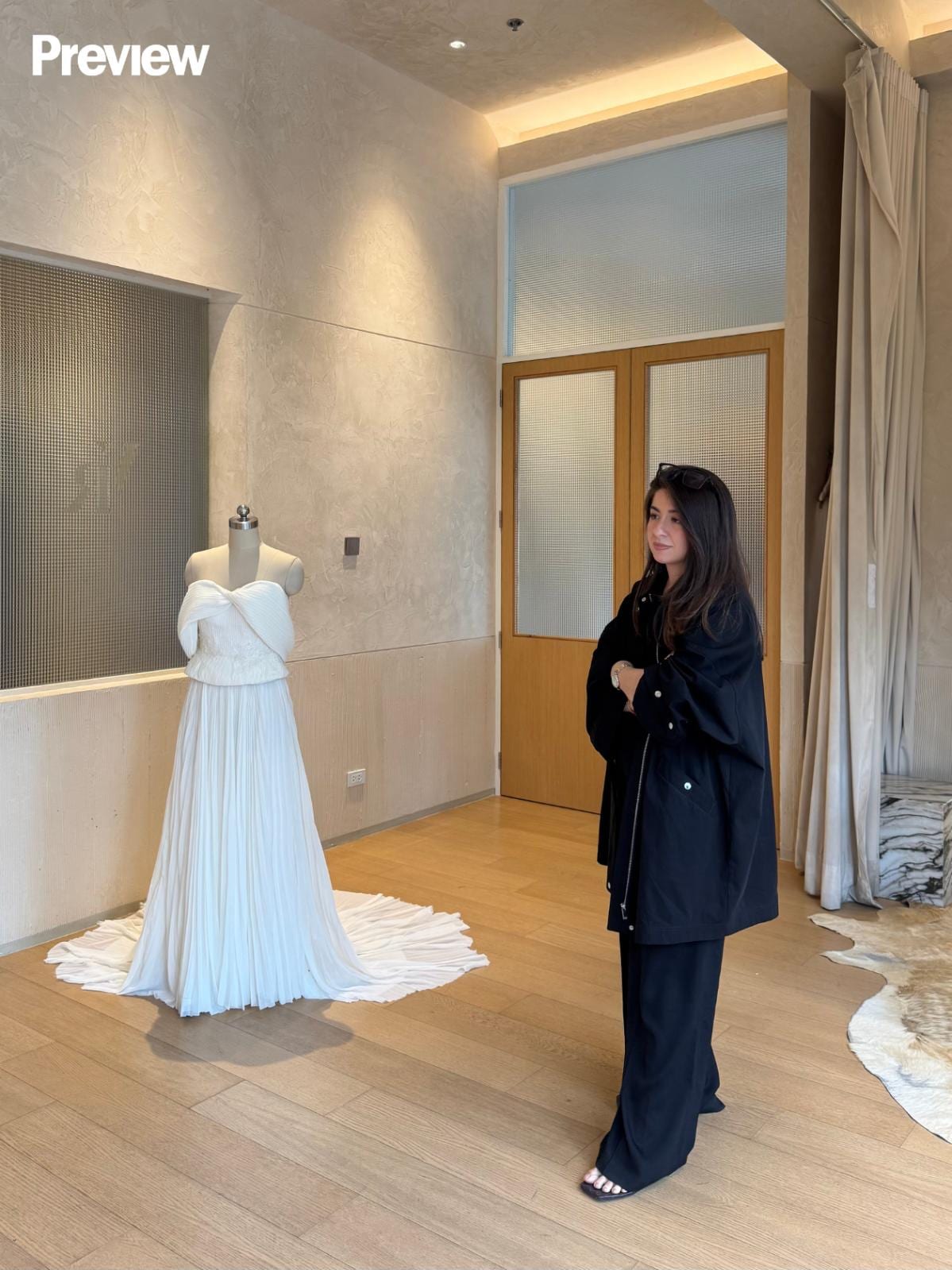 Leila Alcasid wedding gown