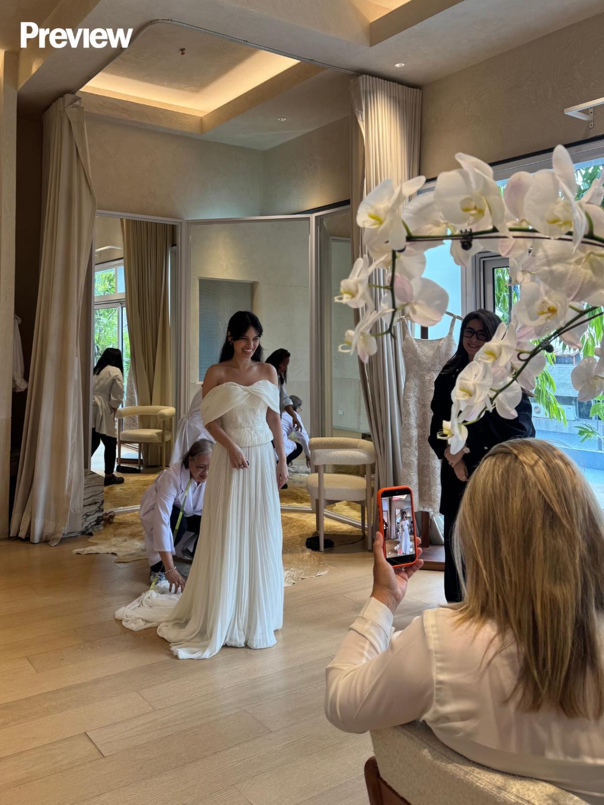 Leila Alcasid wedding gown