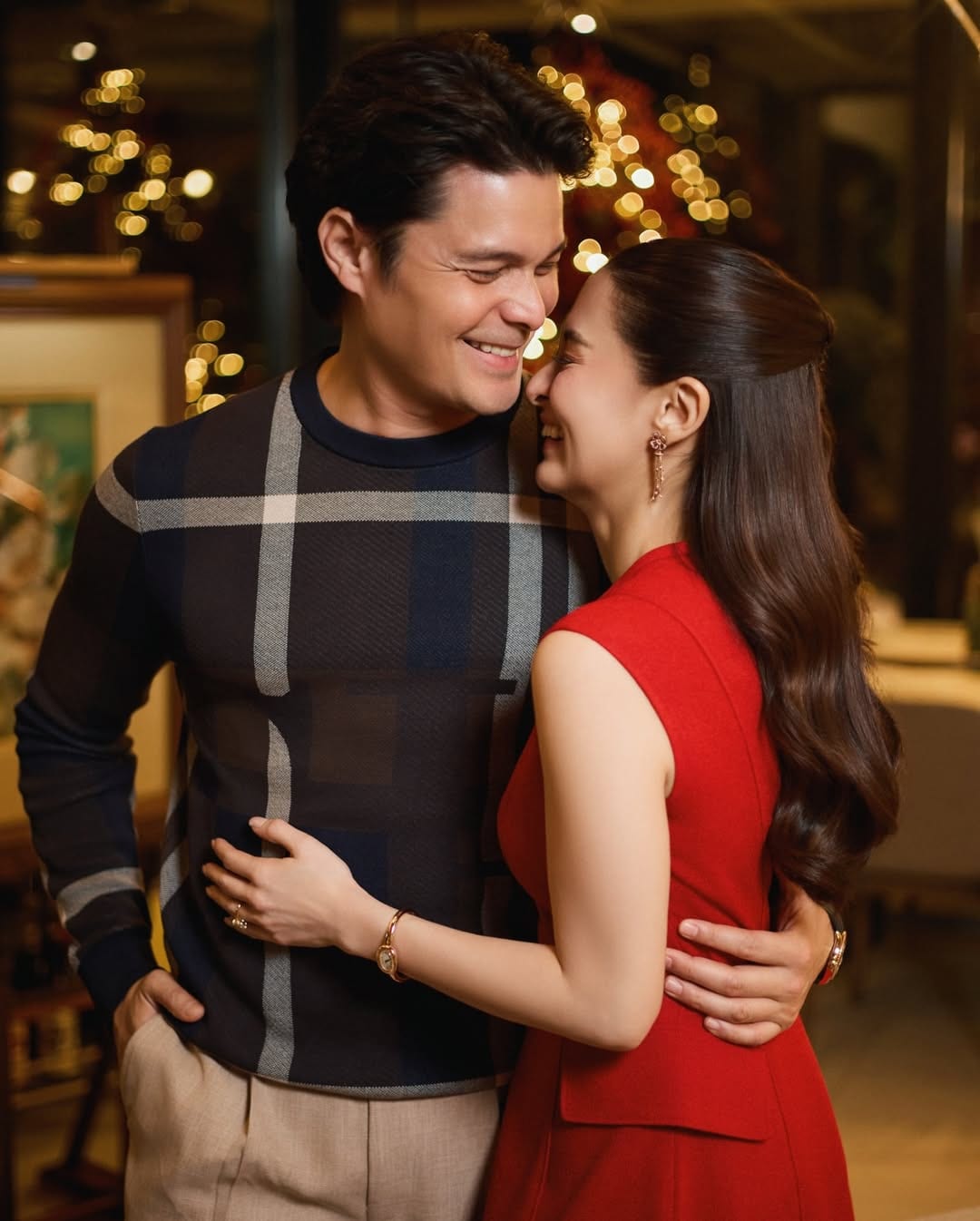 Marian Rivera and Dingdong Dantes Christmas 2025 outfit
