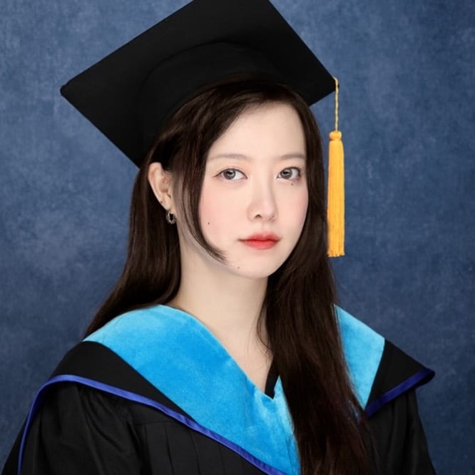 Ku Hye Sun master's graduation