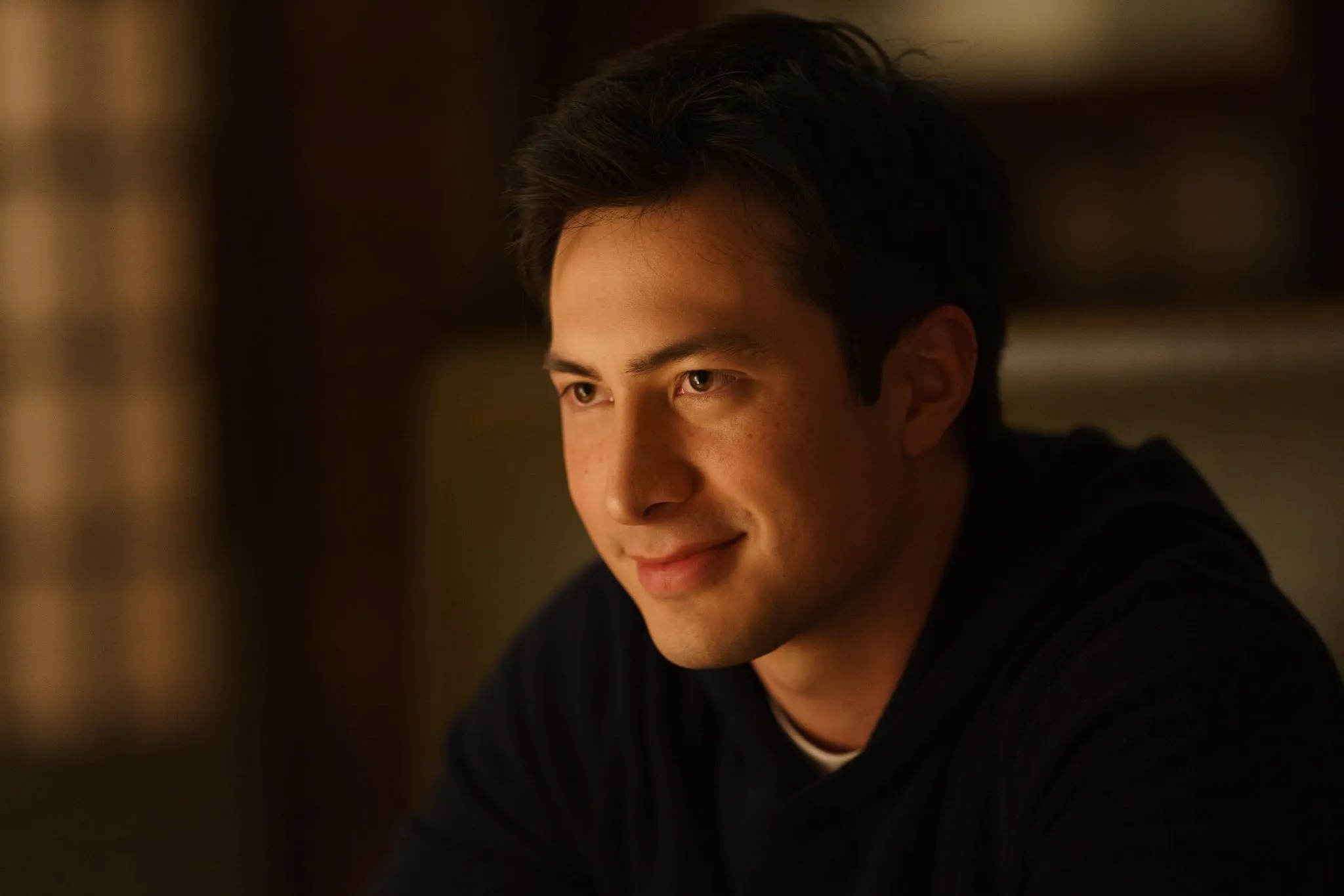 Hudson Williams as Shane in Heated Rivalry