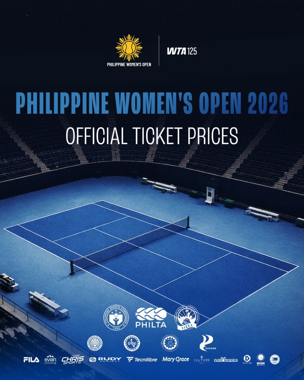 Philippine Women's Open ticket prices