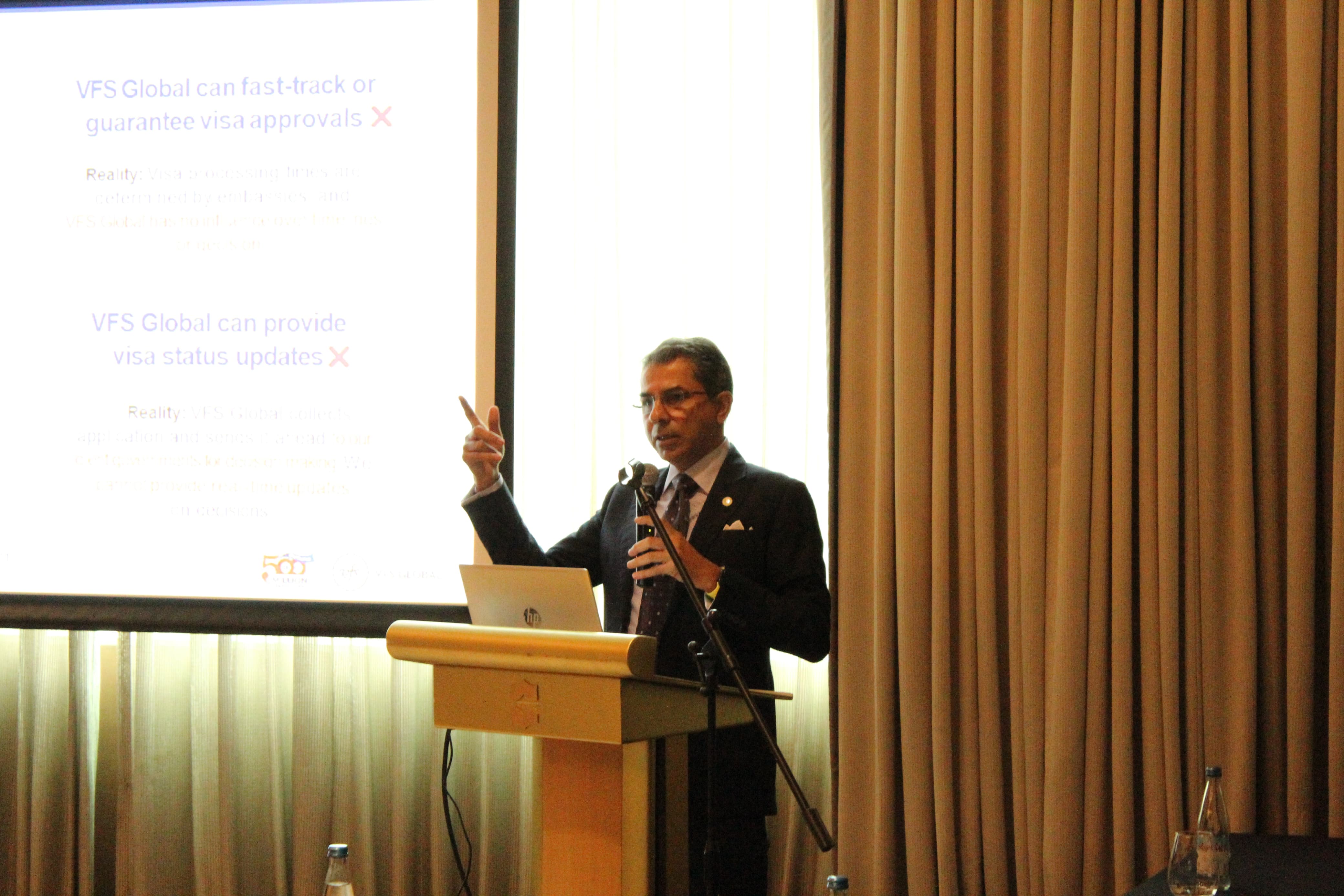 Atul Lall, Regional Head for North Asia at VFS Global