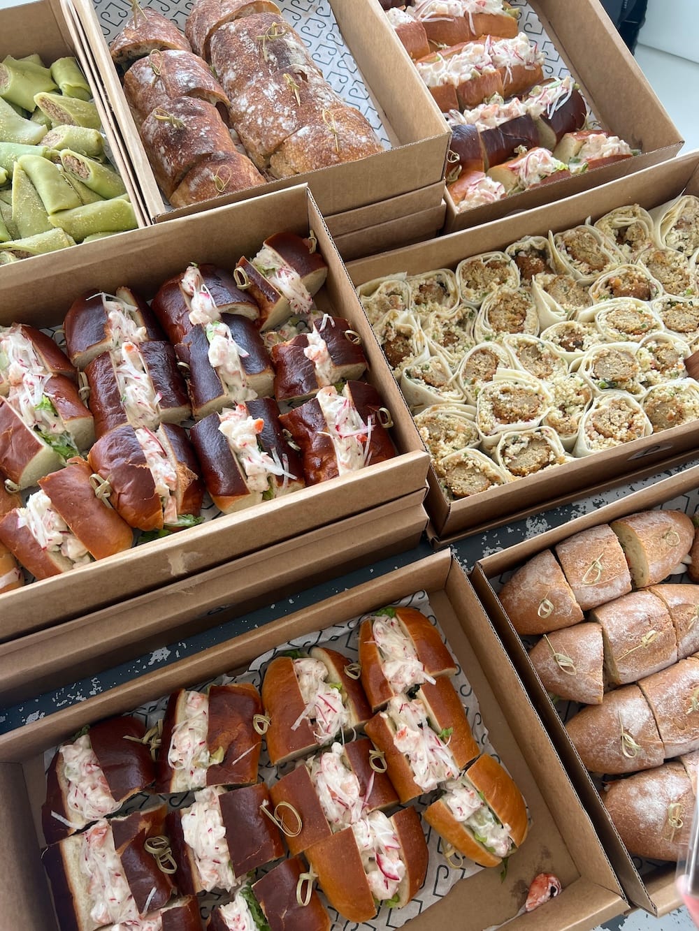 Sandwiches and Wraps from Tartine The Lind Boracay