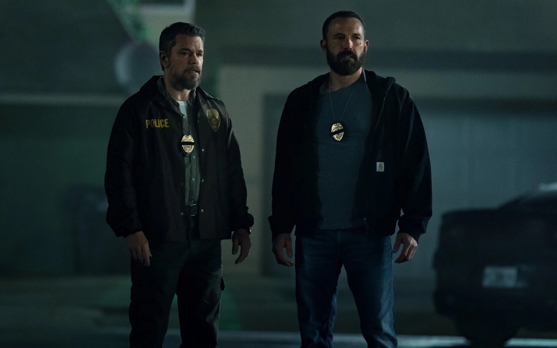 Matt Damon and Ben Affleck in The Rip