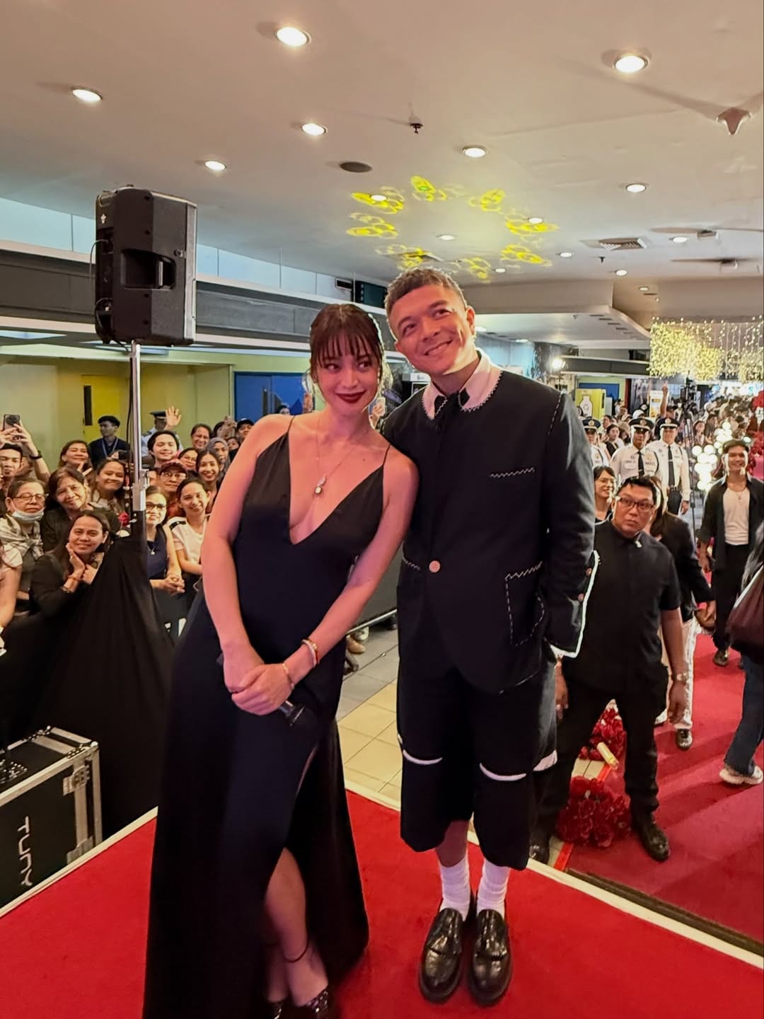 Jericho Rosales and Anne Curtis at the premiere of "The Loved One"