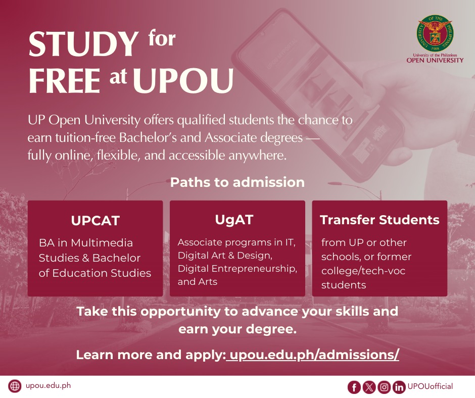 University of the Philippines Open University how to enroll online