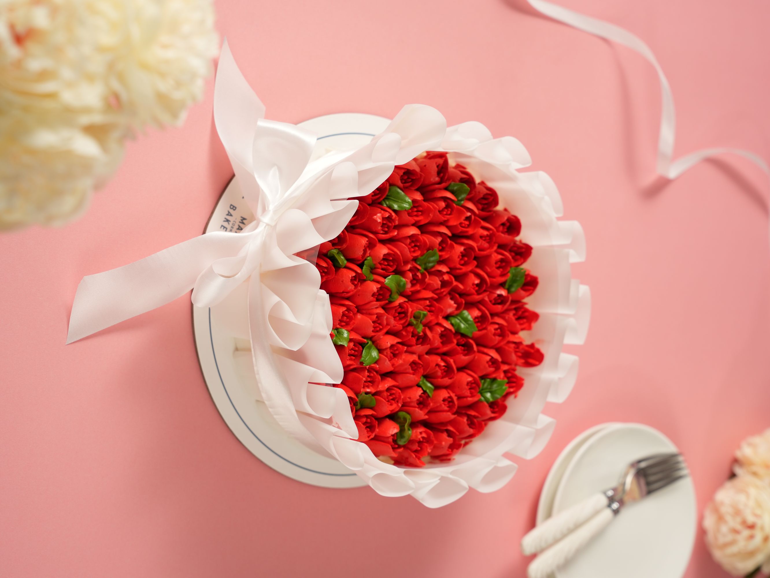 Max's Corner Bakery Bouquet cake