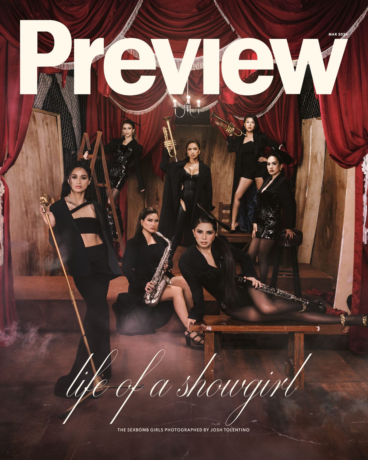 THE SEXBOMB GIRLS for PREVIEW MARCH 2026