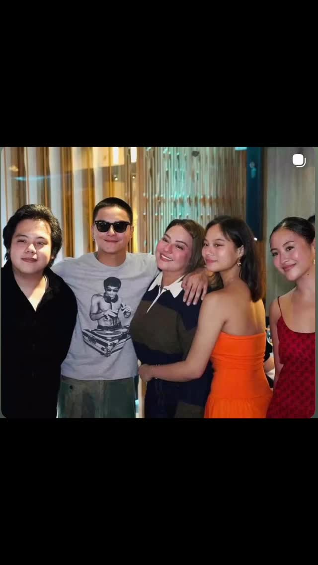 Lella Ford with her mother and siblings