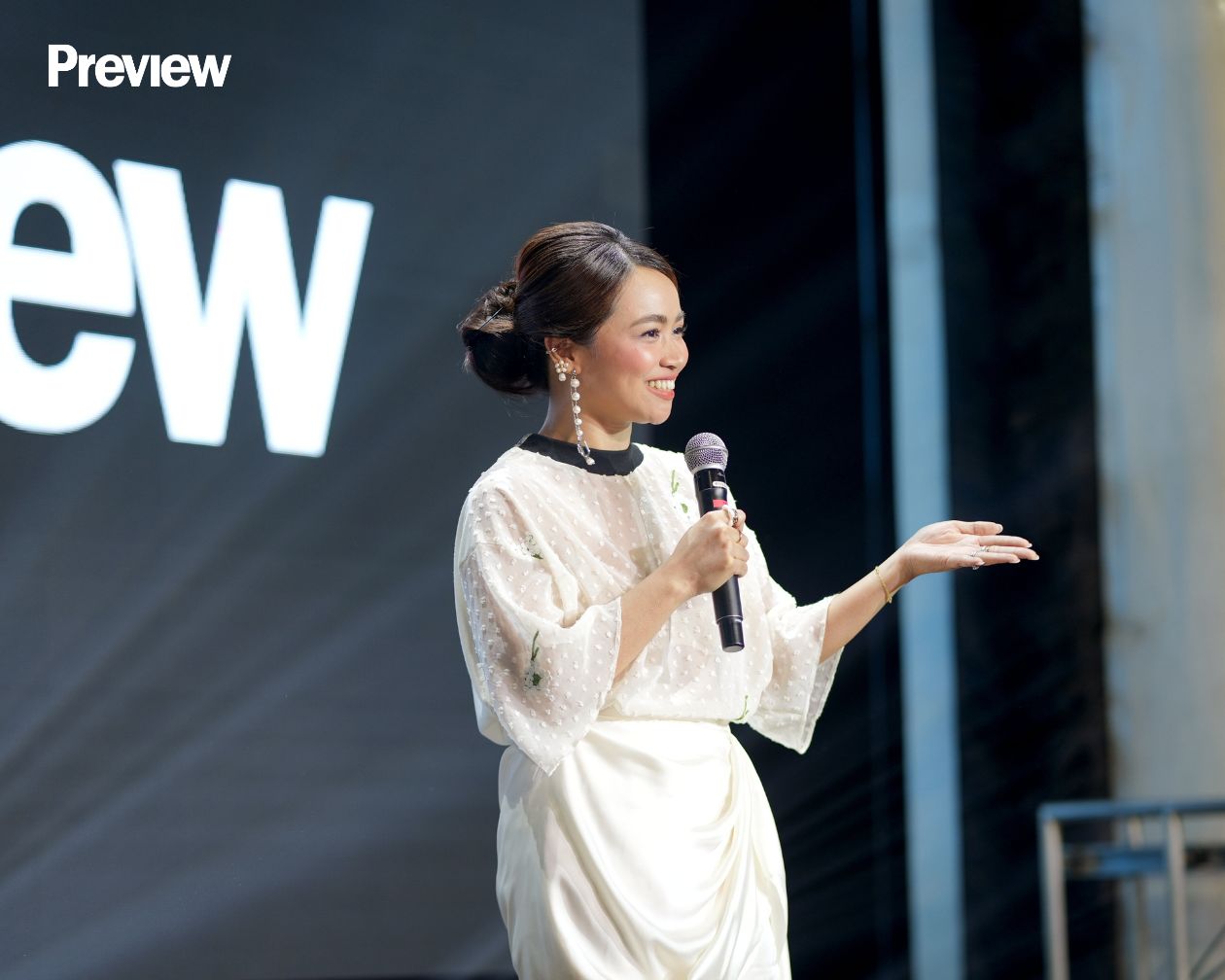 Marj Ramos Clemente opening remarks Preview Creatives Night 2026