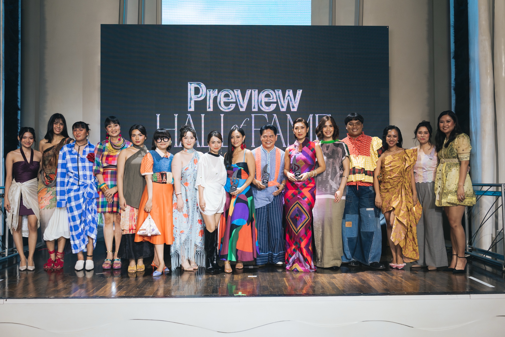 Preview Creatives Night team with Hall of Fame honorees