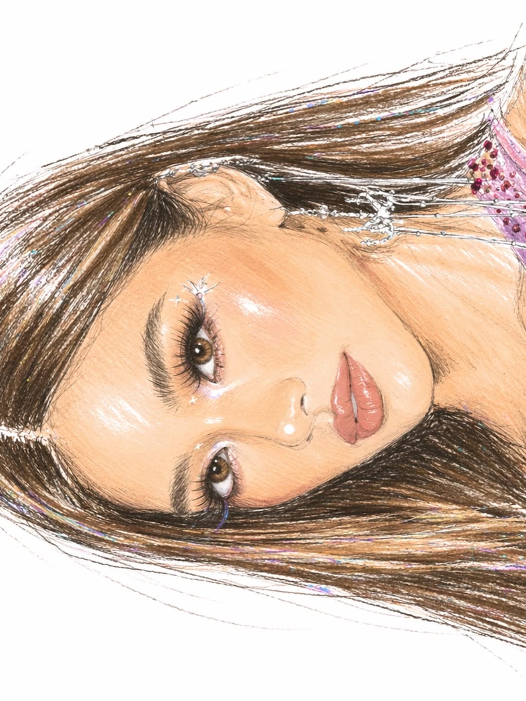 BINI makeup look for Coachella Week 2