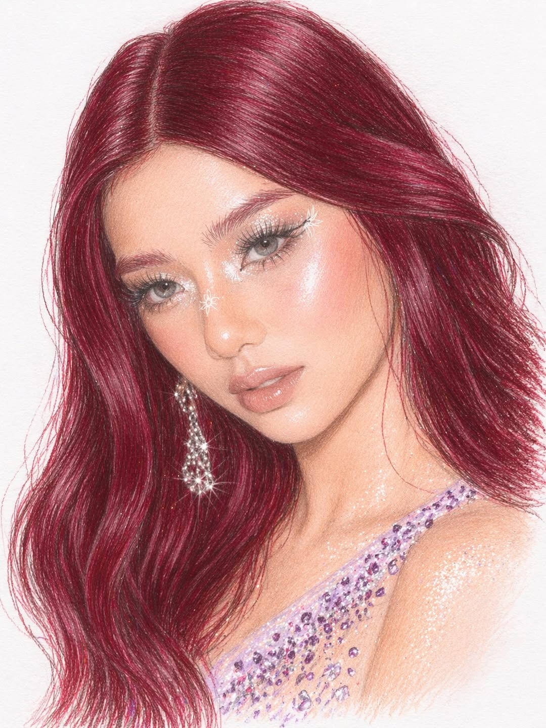 BINI makeup look for Coachella Week 2