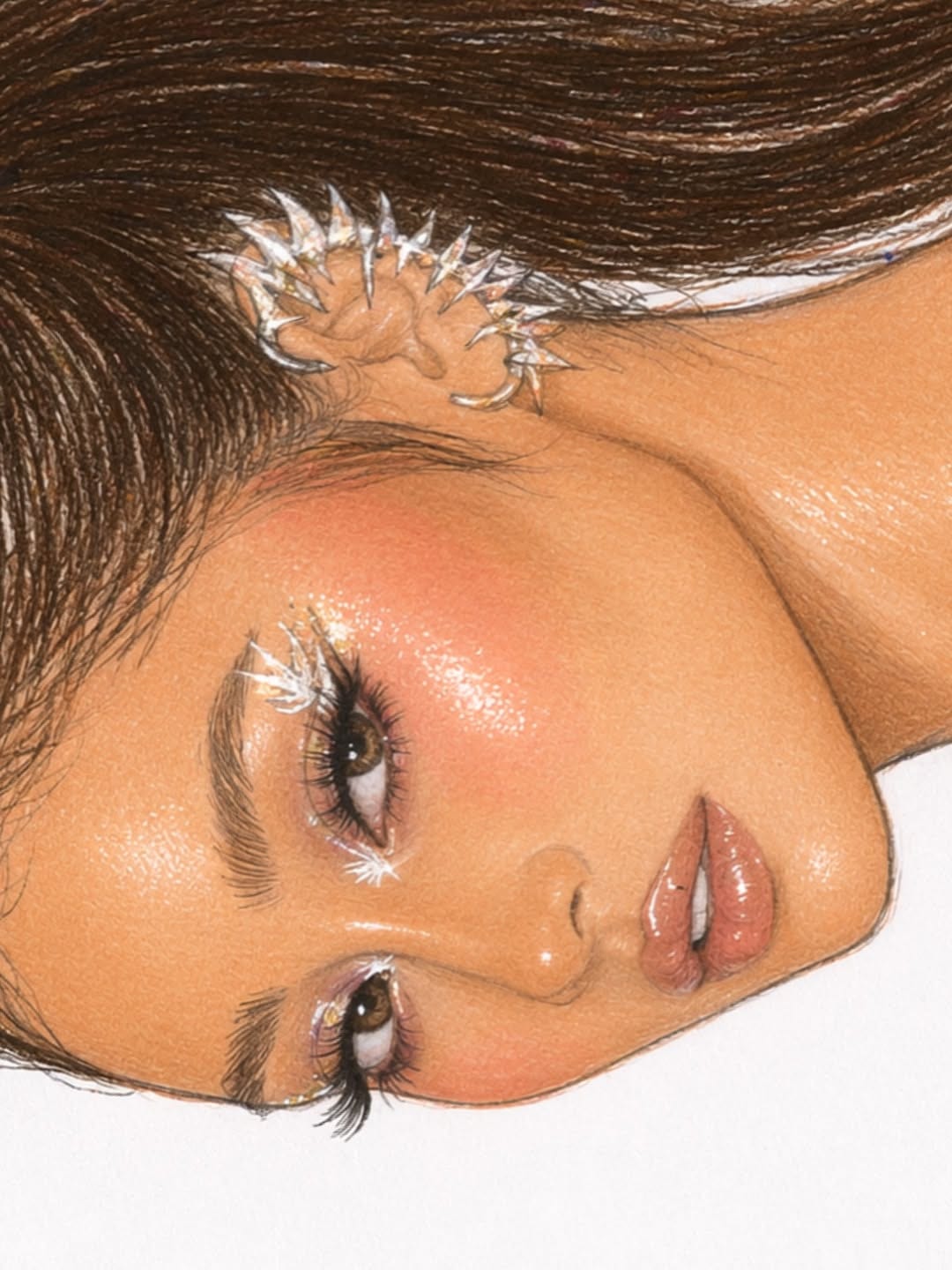 BINI makeup look for Coachella Week 2