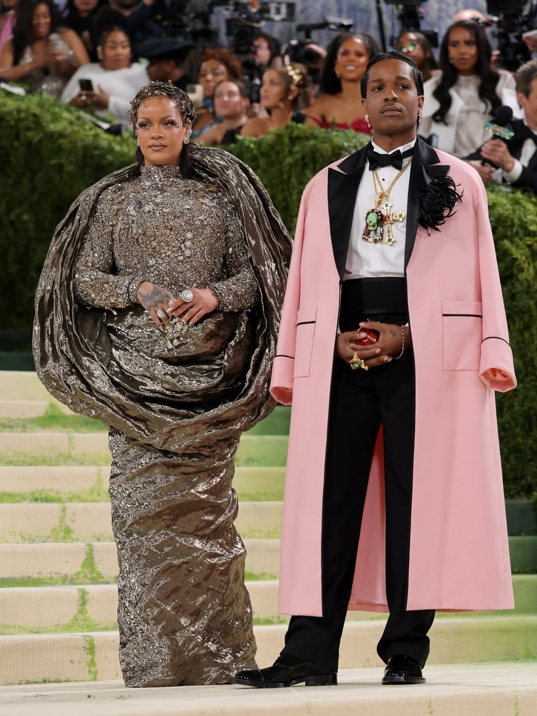 Rihanna and ASAP Rocky at the 2026 Met Gala