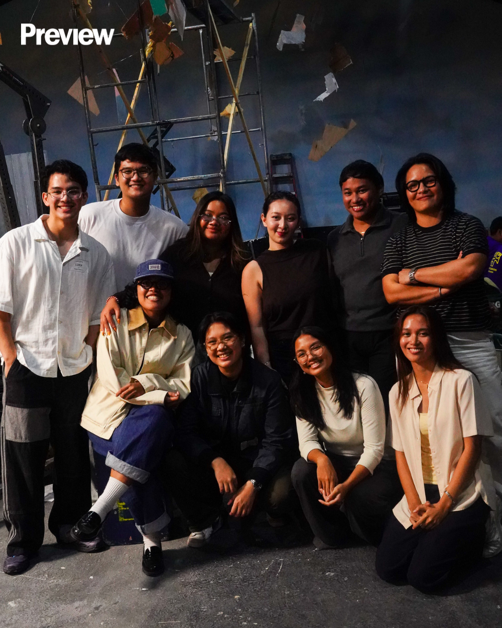 Preview associate creative director Jana Jodloman with the CAD Studios team