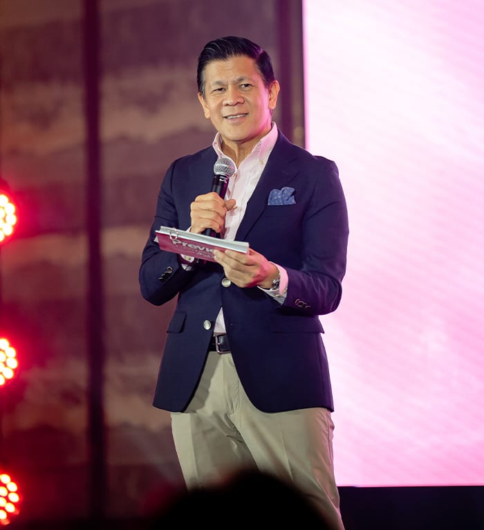 Greg Banzon at the Preview Conversations with Birch Tree event