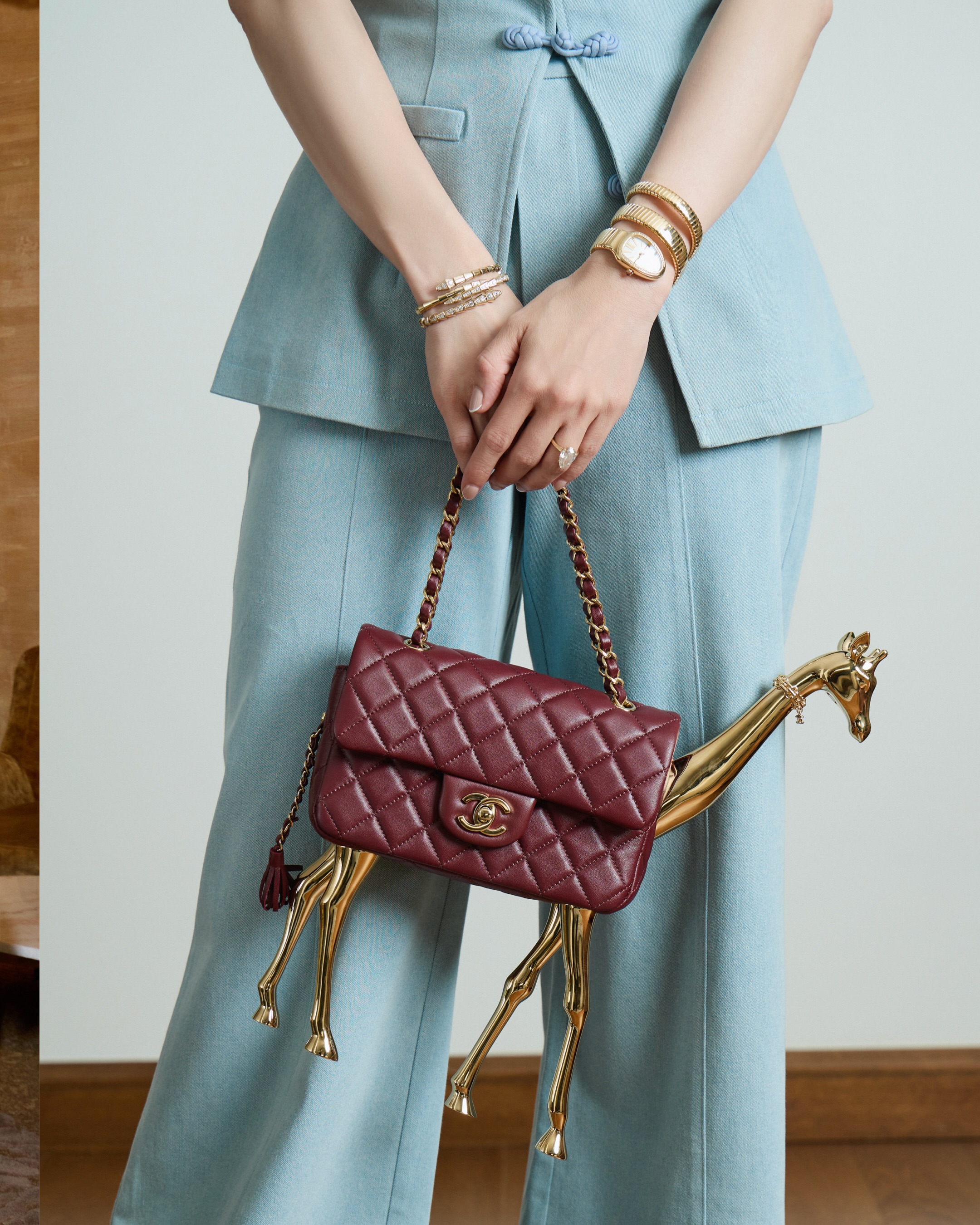 Marian Rivera with the Chanel Mini Flap Bag