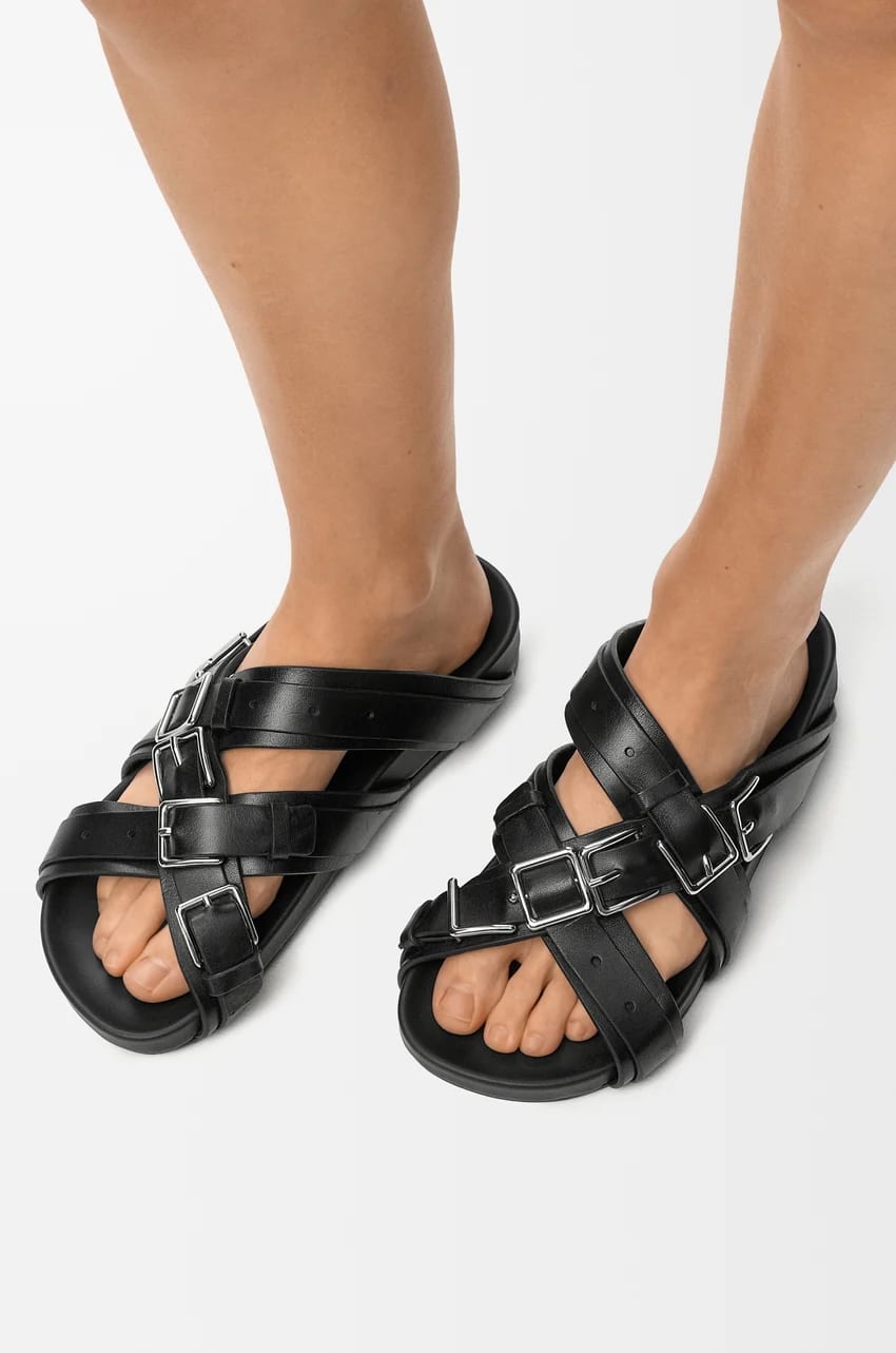 Loewe sandals details