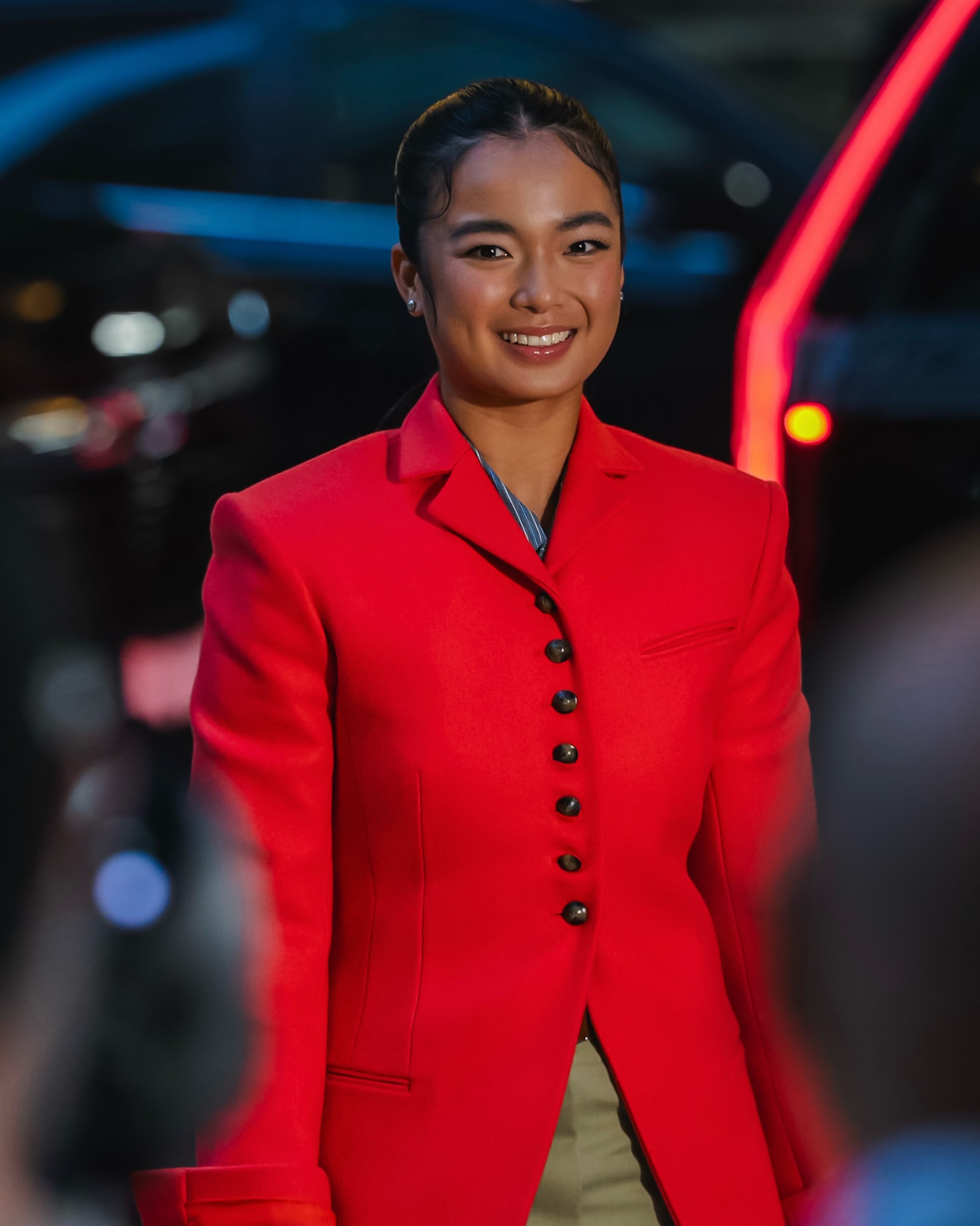 Alex Eala in Tory Burch