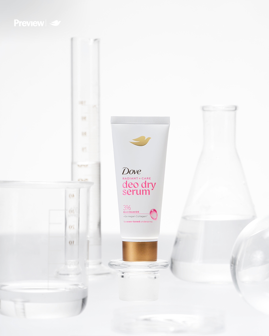 Dove Radiant + Care with Niacinamide and Vegan Collagen