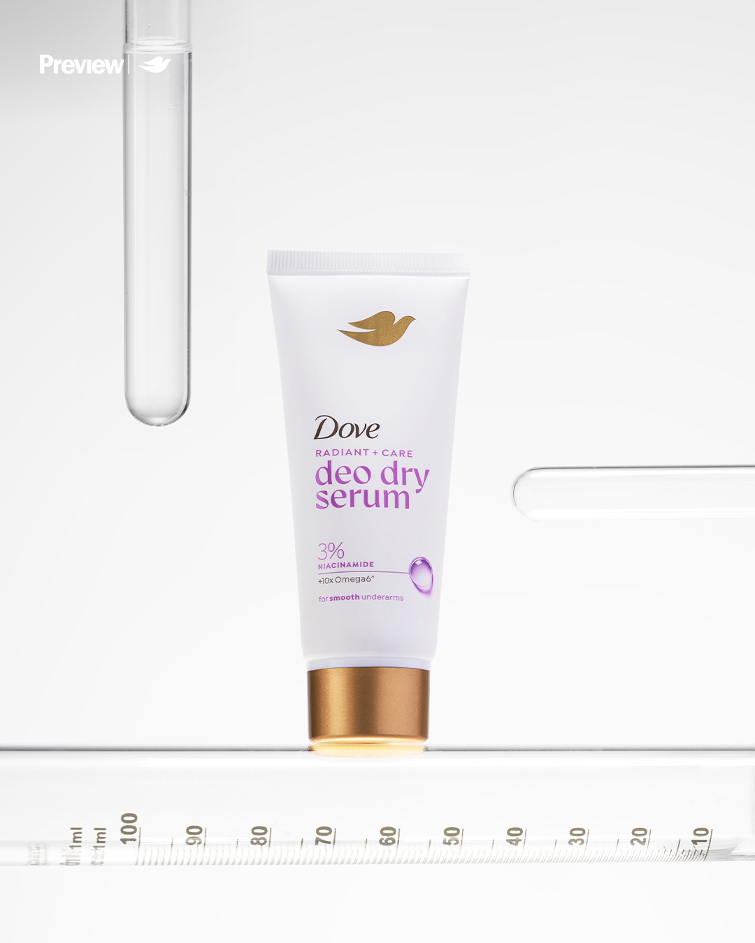 Dove Radiant + Care with Niacinamide and Omega 6