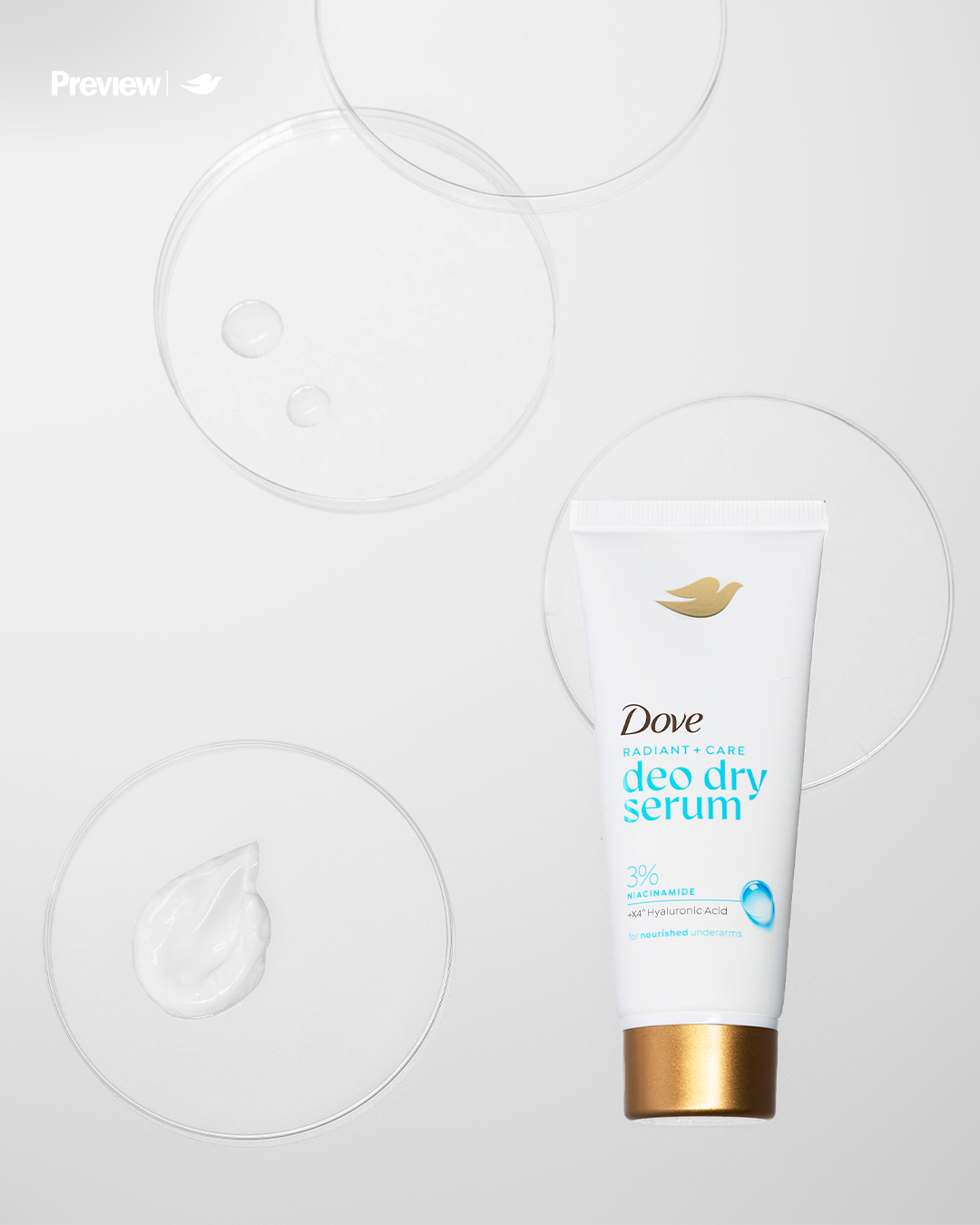 Dove Radiant + Care with Niacinamide and Hyaluronic Acid